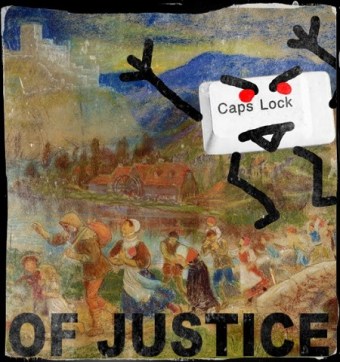 cap locks of justice