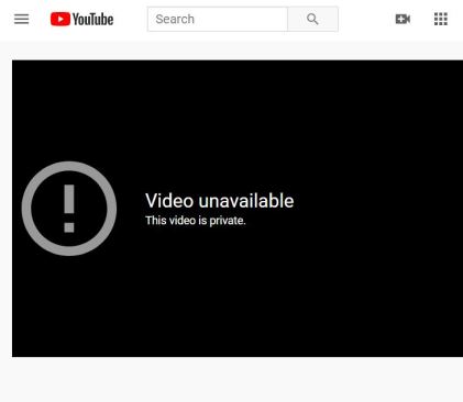 Video Unavailable