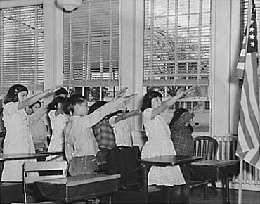 bellamy salute usa ppledge allegiance