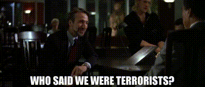 die hard who said we were terrorists