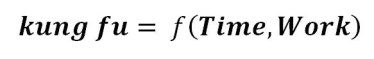 kung fu equals function of work