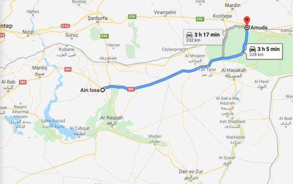 map ain issa tal tamr amuda