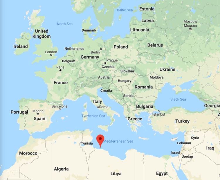 map europe tripoli