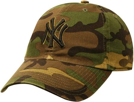 yankees camo hat