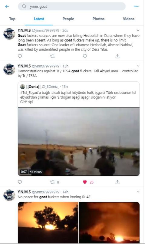 ynms goat fucker tweets